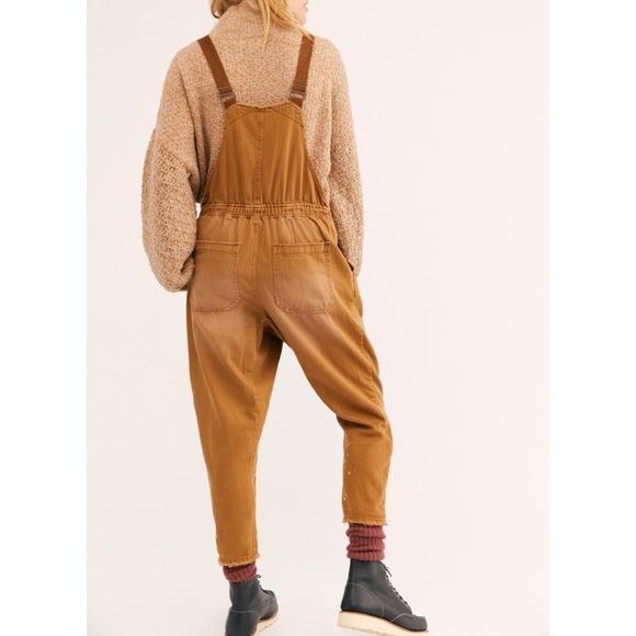 Free People Nobody’s Fool Overalls Jumpsuit - Picture 2 of 8